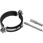 Хомут со шпилькой дюбелем и резинкой (ф160)