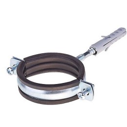 Хомут со шпилькой дюбелем и резинкой (ф100)