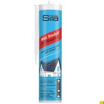 Каучуковый герметик для кровли Sila PRO Max Sealant, All weather, 290 мл SAWRD290
