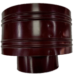 Дефлектор 300/380 оцинк. 0,5 / оцинк. 0,5 красный