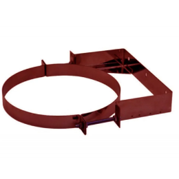 Стеновое крепление 160 AISI 409 нерж. 1 красный