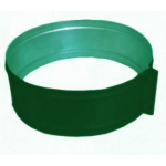 Хомут стяжной 230 оцинк. 0,5 зелёный