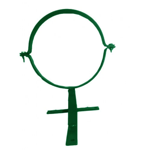 Кронштейн телескоп. с хомутом 210 зелёный 5-6 см