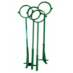 Кронштейн телескоп. с хомутом 380 зелёный 50-90 см