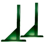 Опора под монтажную площадку 60 см сталь зелёный