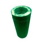 Сэндвич Труба 0,5 м 140/220 оцинк. 0,5 / оцинк. 0,5 зелёный