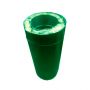 Труба 0,5 м 150/210 оцинк. 0,5 / оцинк. 0,5 зелёный
