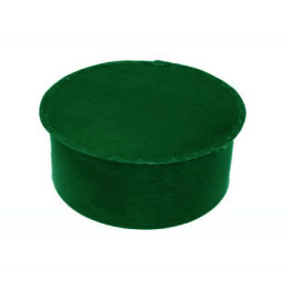 Заглушка 100 оцинк. 0,5 зелёный