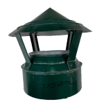 Зонт 200/280 оцинк. 0,5 / оцинк. 0,5 зелёный