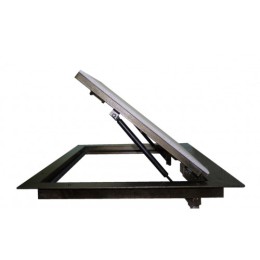 Напольный люк АМО с амортизаторами 600х600