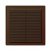 1515 кор Решетка вентиляционная Р сетка разъемная 150х150 пластик Brown ERA