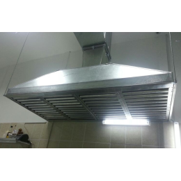 500х600 Фильтр жироулавливающий кассетный (жироуловитель) оцинковка