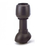 Изолированный коричневый вентиляционный выход 110/160/500