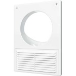 1825РУ12,5Ф Решетка вентиляционная РУФ фланец D125/60х120 разъемная 185х254 пластик ERA