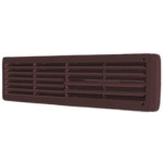 4409ДП Решетка вентиляционная ДП фланец 420х73 переточная 450х91 пластик Brown ERA