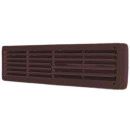 4409ДП Решетка вентиляционная ДП фланец 420х73 переточная 450х91 пластик Brown ERA