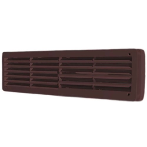 4409ДП Решетка вентиляционная ДП фланец 420х73 переточная 450х91 пластик Brown ERA