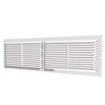 4513РП Решетка вентиляционная РП. фланец 432х117 переточная 455х133 пластик ERA