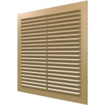 2323С, бежевый Решетка вентиляционная С сетка 234х234 пластик Beige ERA