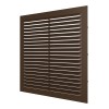 1724С, коричневый Решетка вентиляционная С сетка 170х240 пластик Brown ERA