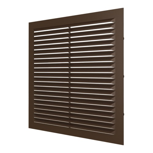 1724С, коричневый Решетка вентиляционная С сетка 170х240 пластик Brown ERA