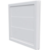 1515К511Ф белый Выход стенной КФ фланец 55х110 жалюзи 150х150 ASA ERA STREETLINE