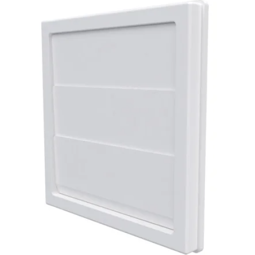 1515К511Ф белый Выход стенной КФ фланец 55х110 жалюзи 150х150 ASA ERA STREETLINE