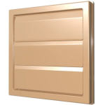 1919К15,16Ф бежевый Выход стенной КФ фланец D150/160 жалюзи 190х190 ASA Beige ERA STREETLINE