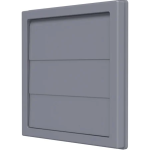 2929К25Ф серый Выход стенной КФ фланец D250 жалюзи 294х294 ASA Gray ERA STREETLINE