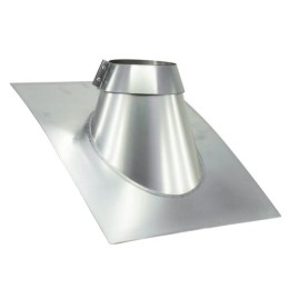 Косынка 380 из нержавеющей стали для дымохода глянец