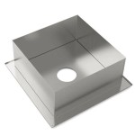 Короб ф150  оцинкованный сталь