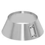 Косынка 200 из оцинкованной стали для дымохода