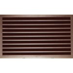 Наружная решетка SA 700*400 коричневая