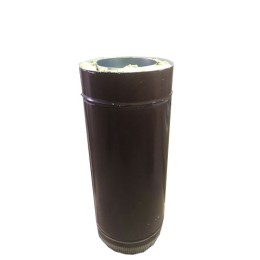 Сэндвич Труба 0,5 м 80/160 оцинк. 0,5 / оцинк. 0,5 зелёный