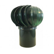 Турбодефлектор из оцинкованной стали зеленые