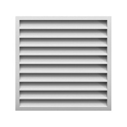 SA 400*400 Металлическая решетка для наружной установки белая