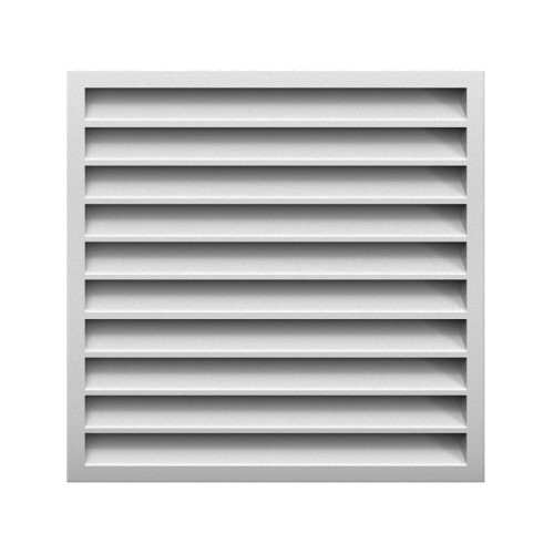 SA 400*400 Металлическая решетка для наружной установки белая