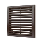 3535РРН коричневая Решетка вентиляционная РРН разъемная 350х350 ASA Brown ERA STREETLINE
