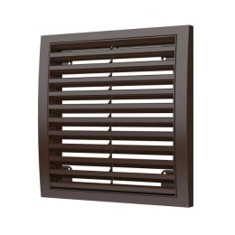 3535РРН коричневая Решетка вентиляционная РРН разъемная 350х350 ASA Brown ERA STREETLINE