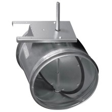 Воздушный клапан для круглых каналов под электропривод 