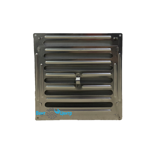 Решётки фасадные с москитной сеткой Р 150х150 оцинковка