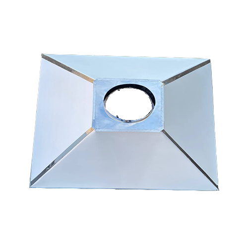 ЗВНК  800х1200х400h купольный зонт вытяжной из нержавеющей стали