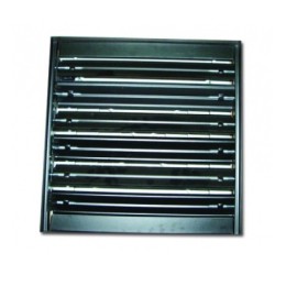 300х300 клапан алюминиевый к потолочным решеткам 4VA 450х450