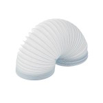 Воздуховод гибкий армированный ПВХ D125, L = 1м