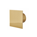 Вентилятор накладной MMotors JSC MMP-06 100/105 куб/ч Стекло/Квадрат Мозаика Золото