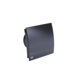 Вентилятор накладной энергосберегающий бесшумный MMotors JSC MMP-06 100 UE 5.5Вт Стекло/Овал Черный