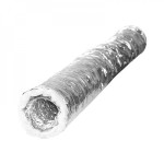 Воздуховод 356 гибкий армированный, теплоизоляция 30мм,металлизированная пленка 70мкм/10м