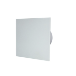 Вентилятор накладной сверхмощный MMotors JSC MMP-06 100/169 куб/ч Стекло/Квадрат Белый