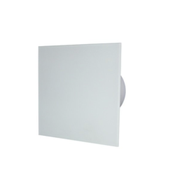 Вентилятор накладной сверхмощный MMotors JSC MMP-06 100/169 куб/ч Стекло/Квадрат Белый