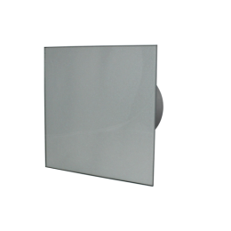 Вентилятор накладной сверхмощный MMotors JSC MMP-06 100/169 куб/ч Стекло/Квадрат Светло Серый